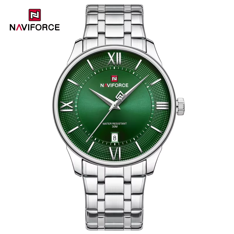 Quiet Luxury Watch Men - NAVIFORCE Montre Homme à Quartz Simple