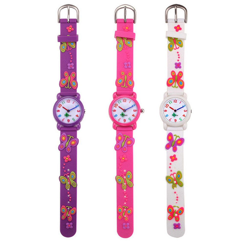 Luxury Watch Kids - Montre à quartz en silicone pour