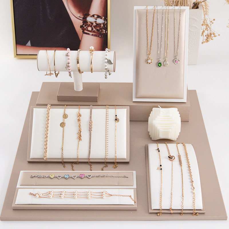Luxury Watch E Jewellery - Présentoir à bijoux en cuir, support
