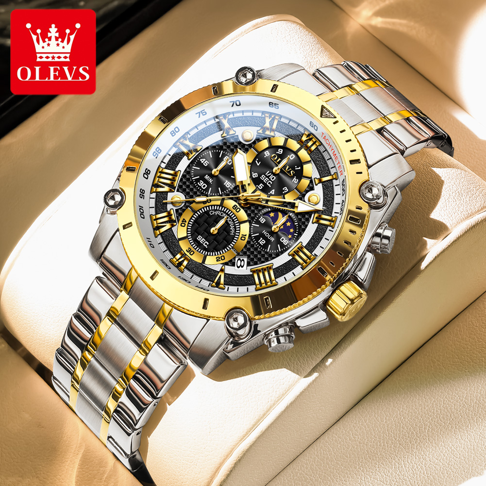 Luxury Watch Zone - OLEVS 3689 montre pour hommes à