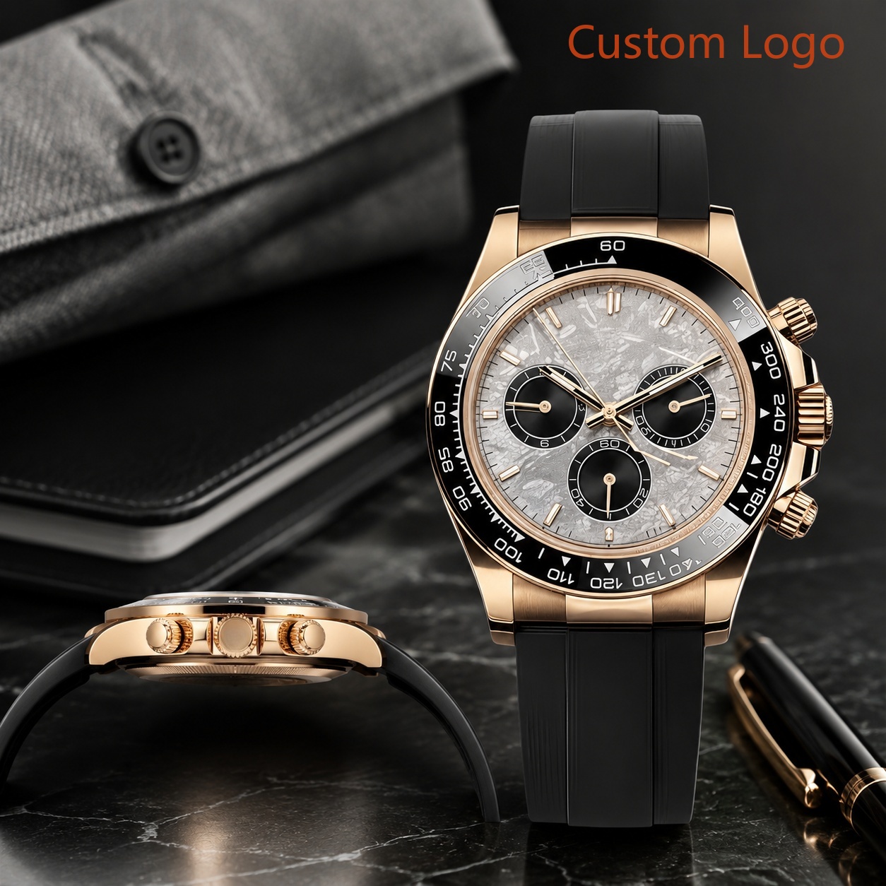 Luxury Watch Gold - Montre-bracelet de course pour homme de