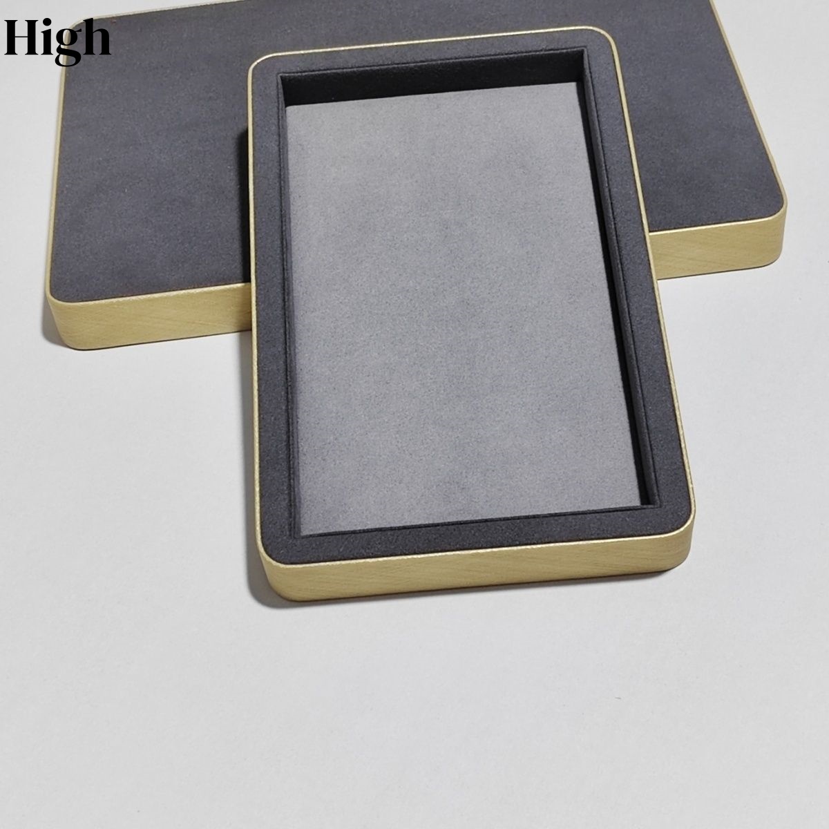 Luxury Watch Photography - Plateau d'exposition de bijoux en cuir