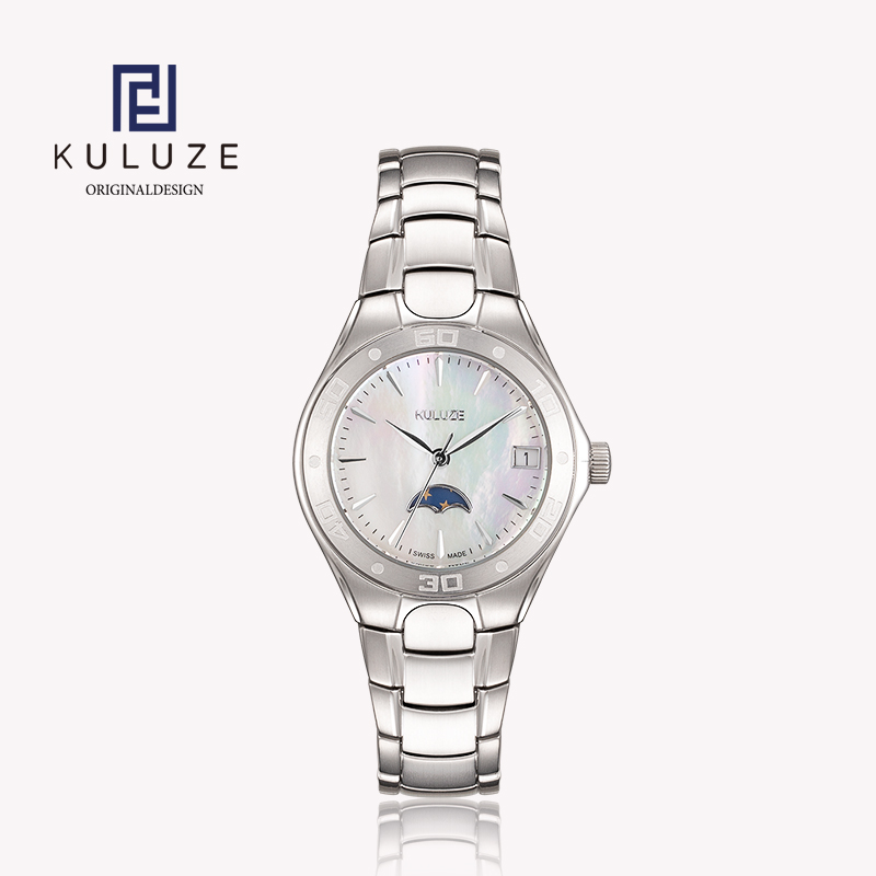 Luxury Watch Index - KULUreflective-Montre en titane pour femme, Swiss