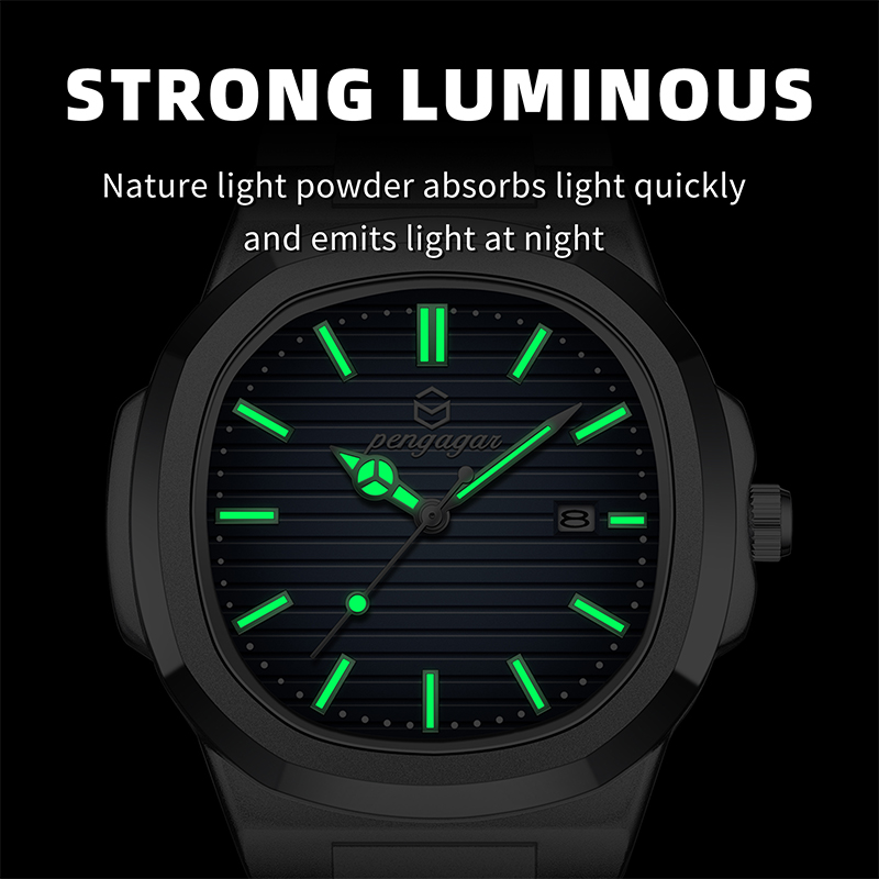 PENGAGAR luxe carré mode homme - Luxury Watch Zone avis et prix