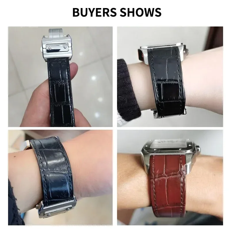 Bracelet de montre en cuir de  - Luxury Watch Cartier avis et prix