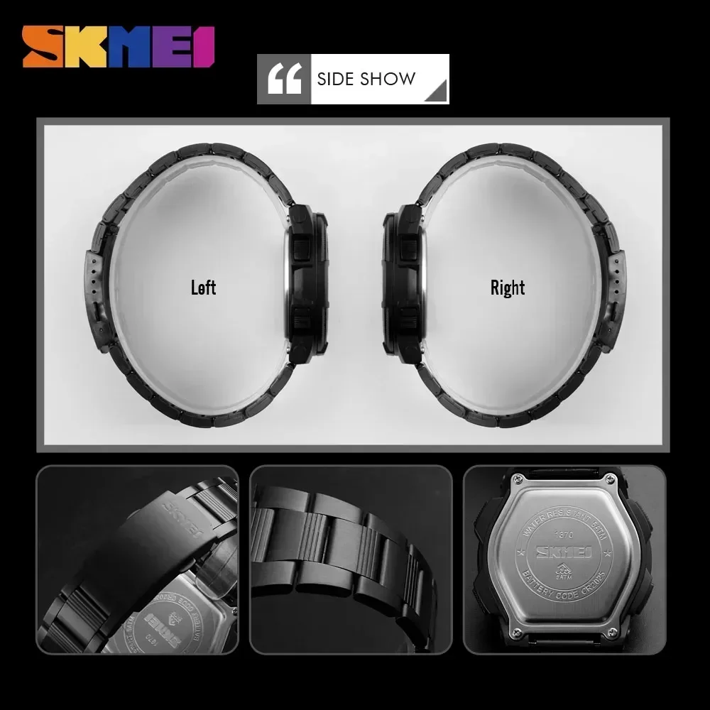 SKMEI-Montre de luxe entièreme - Luxury Watch Zone avis et prix