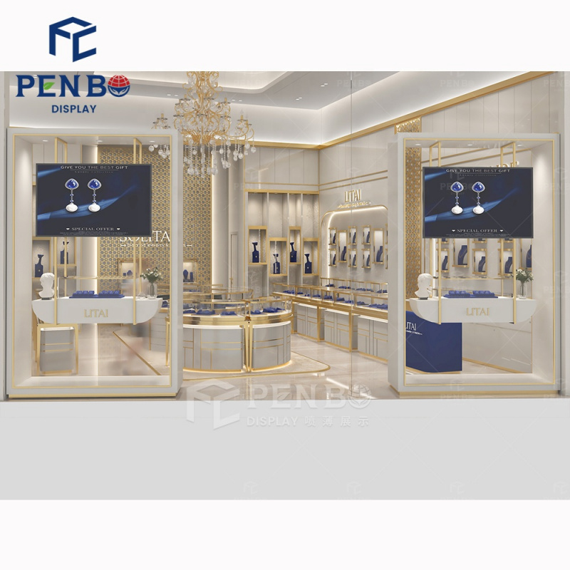 Présentoir de magasin de bijou - Luxury Watch E Jewellery avis et prix
