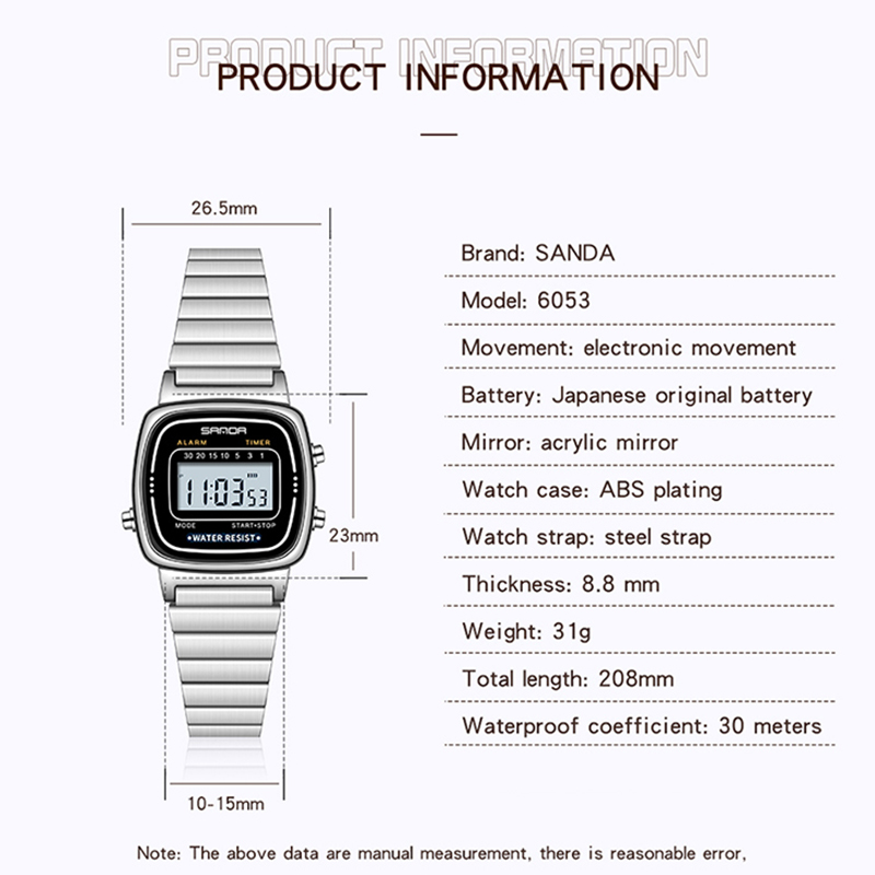 SANDA-Montre-bracelet à quartz - Luxury Watch Zone avis et prix