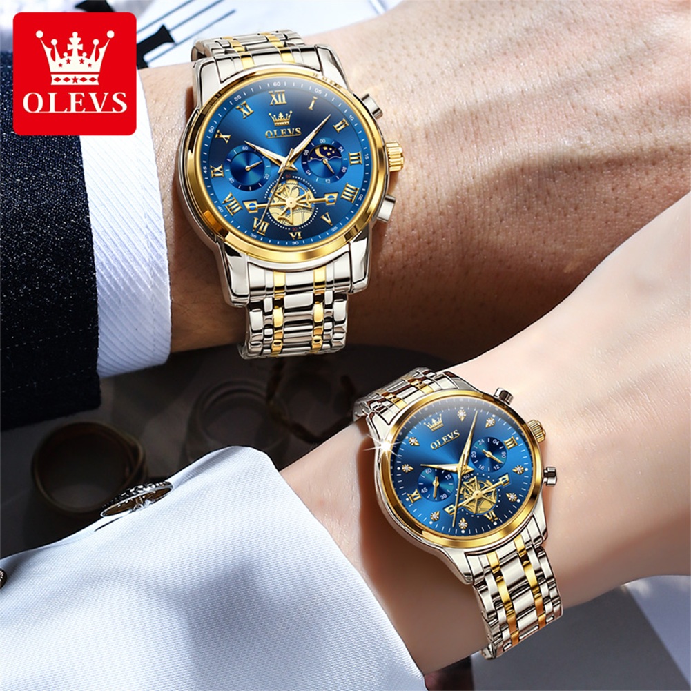 OLEVS Quartz Couple montre mar - Luxury Watch Zone avis et prix