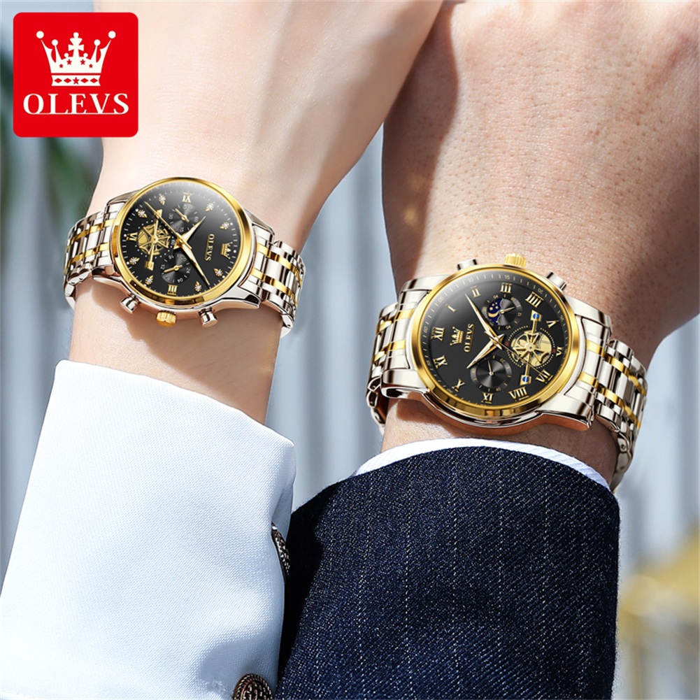 OLEVS Quartz Couple montre mar - Luxury Watch Zone avis et prix