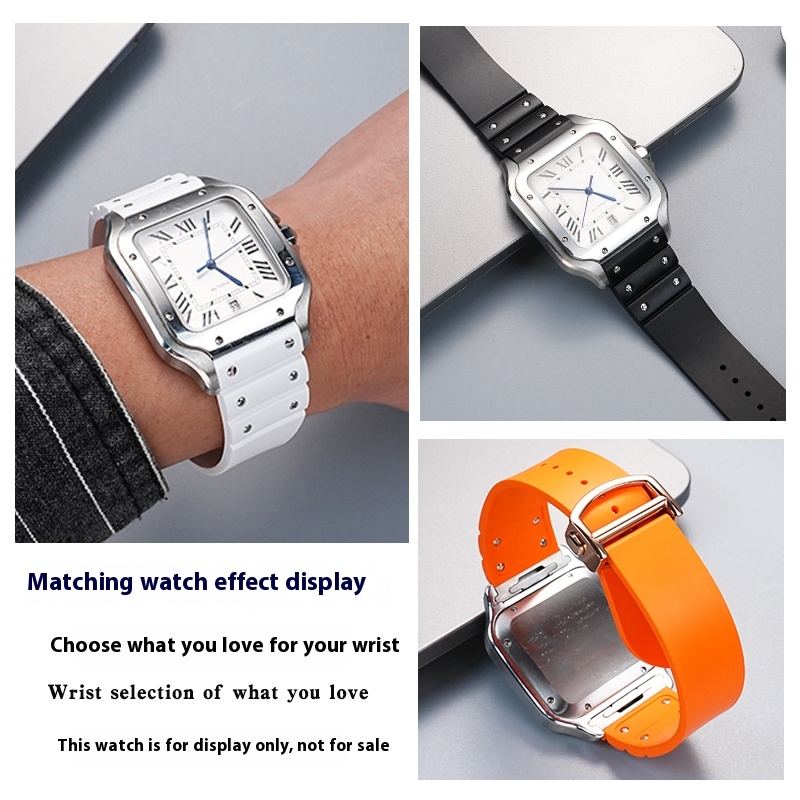 Bracelet de montre en caoutcho - Luxury Watch Cartier avis et prix