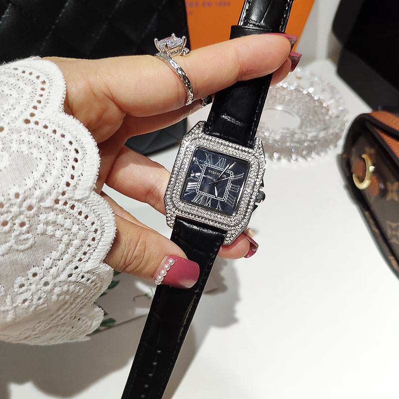 Montres à Quartz carrées en cr - Luxury Watch Index avis et prix