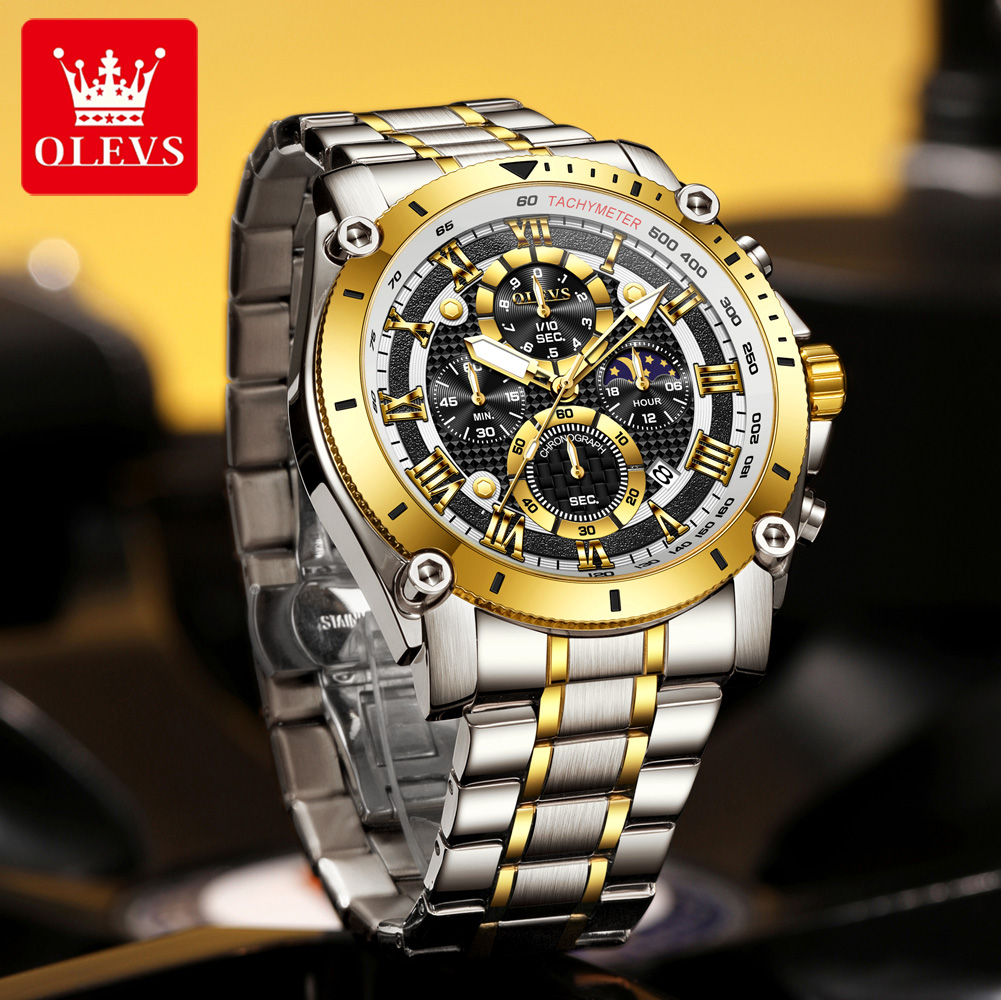 OLEVS 3689 montre pour hommes  - Luxury Watch Zone avis et prix