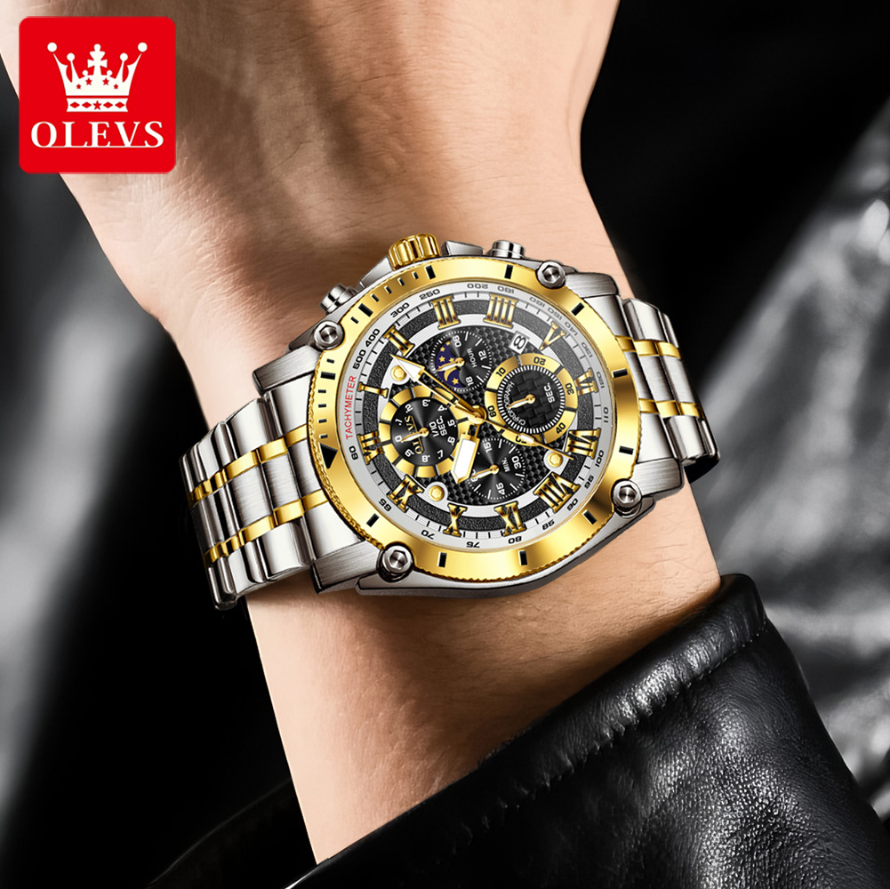 OLEVS 3689 montre pour hommes  - Luxury Watch Zone avis et prix