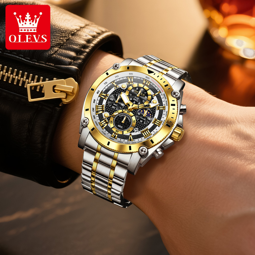 OLEVS 3689 montre pour hommes  - Luxury Watch Zone avis et prix