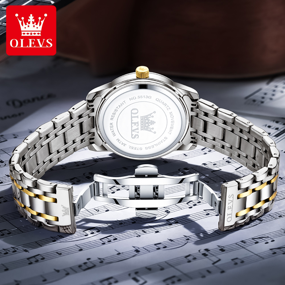 OLEVS marque mode hommes montr - Luxury Watch Safe avis et prix