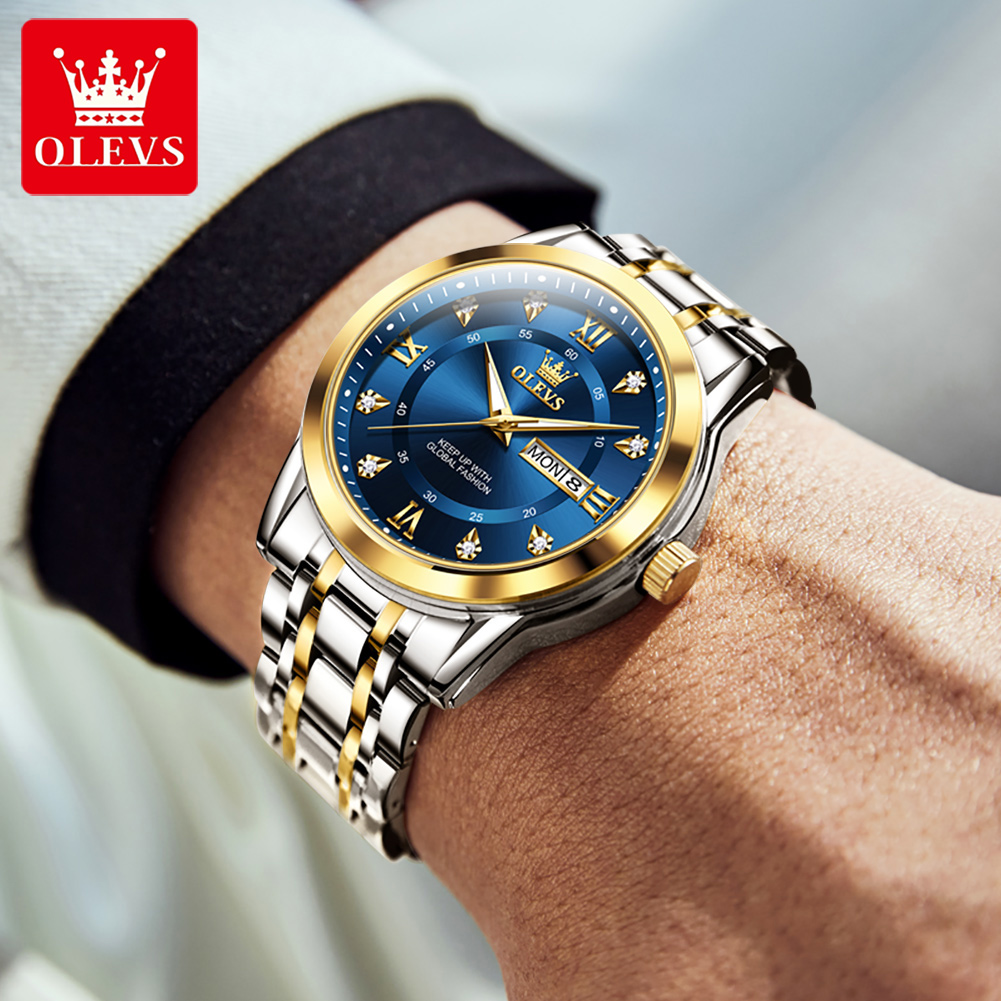OLEVS marque mode hommes montr - Luxury Watch Safe avis et prix