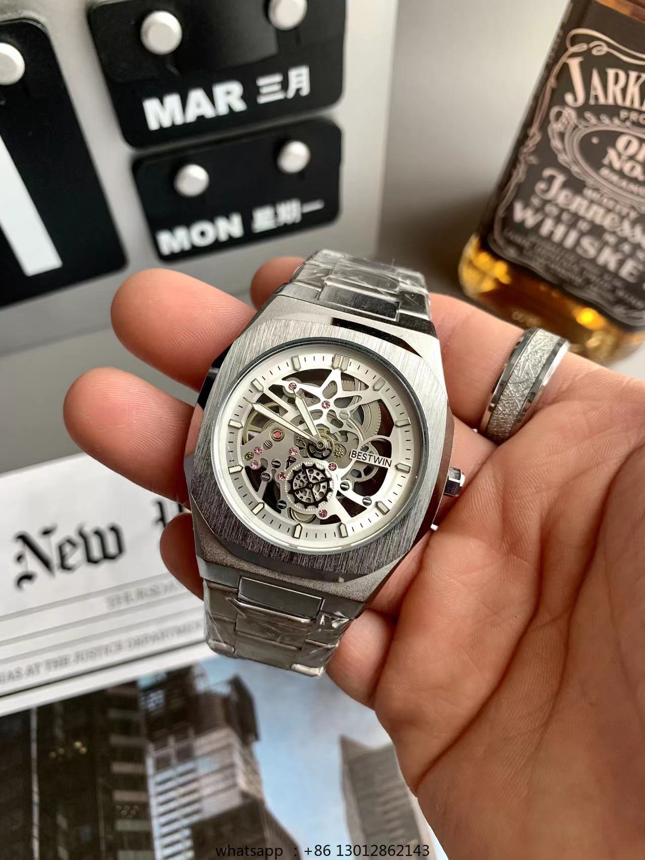 Bande d'acier étanche personna - Luxury Watch Gold avis et prix