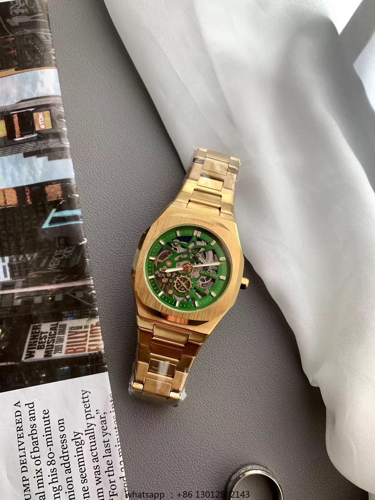 Bande d'acier étanche personna - Luxury Watch Gold avis et prix