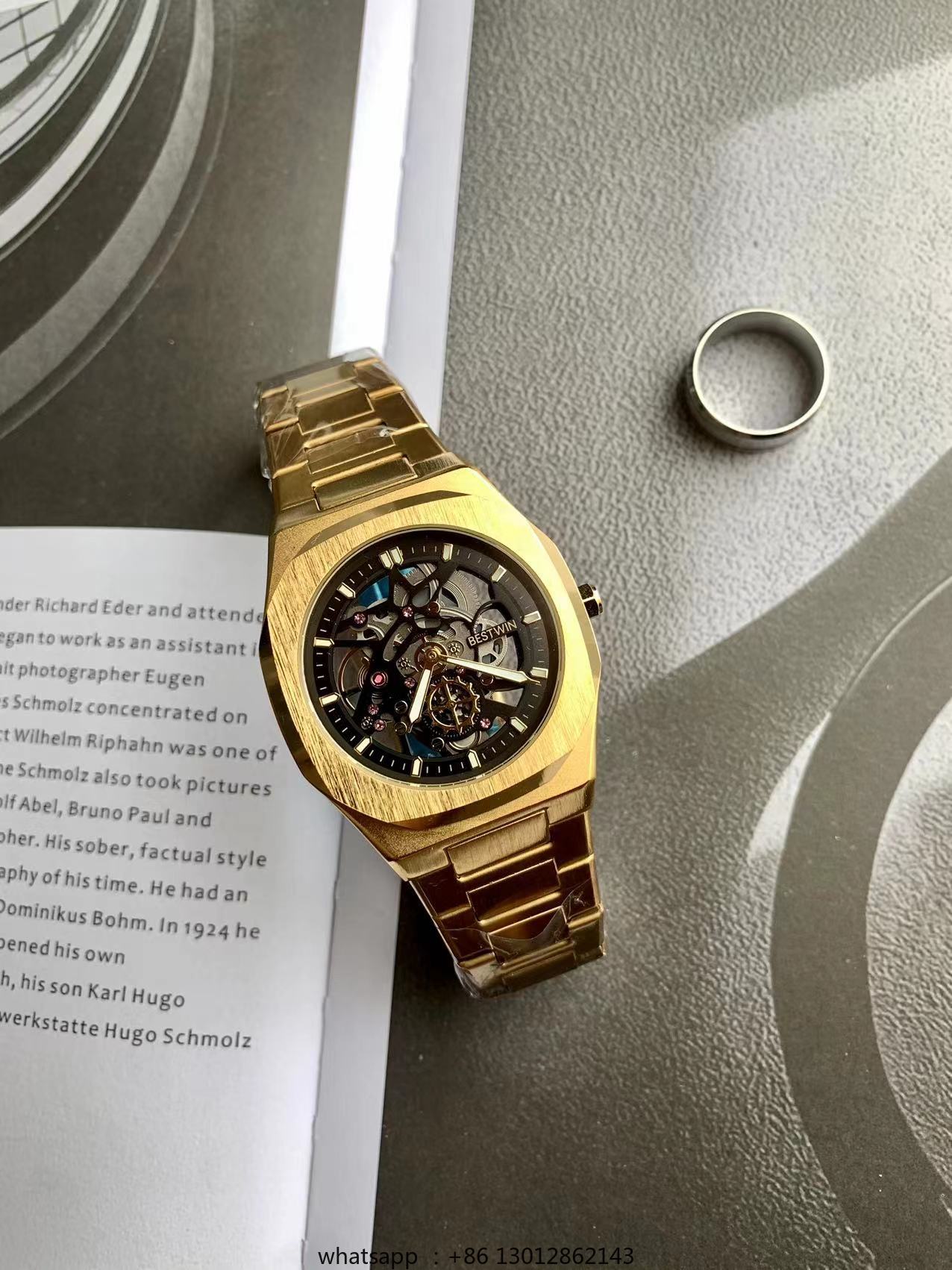 Bande d'acier étanche personna - Luxury Watch Gold avis et prix