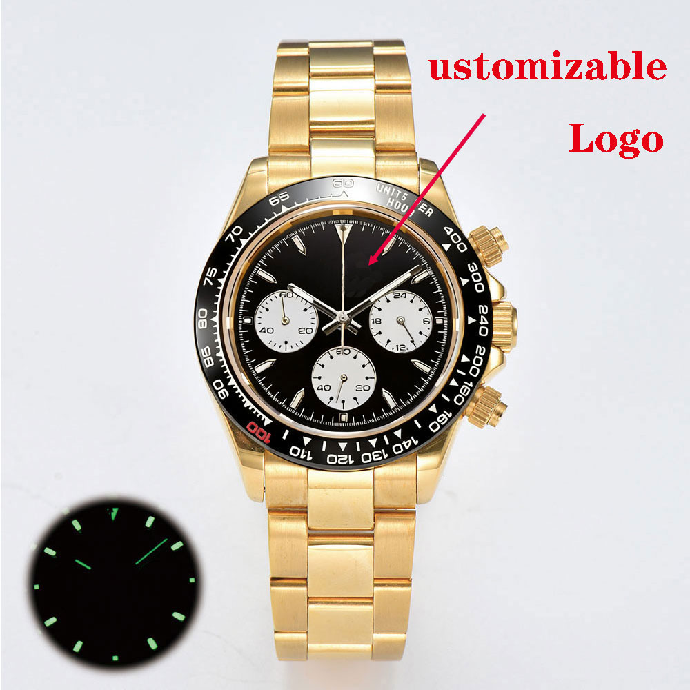Montre pour hommes personnalis - Luxury Watch Gold avis et prix