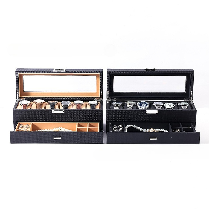 Boîte à bijoux en cuir rétro,  - Luxury Watch E Jewellery avis et prix